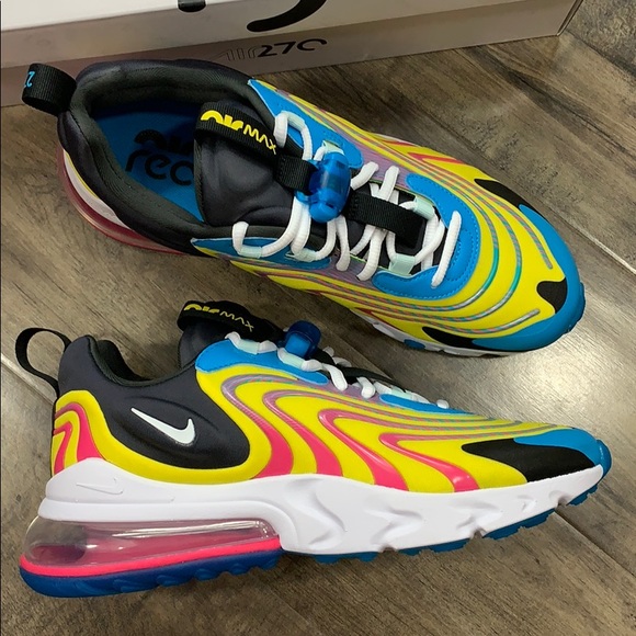 NIKE AIR MAX 270 REACT ENG laser blue/white-anthra - Picture 7 of 16